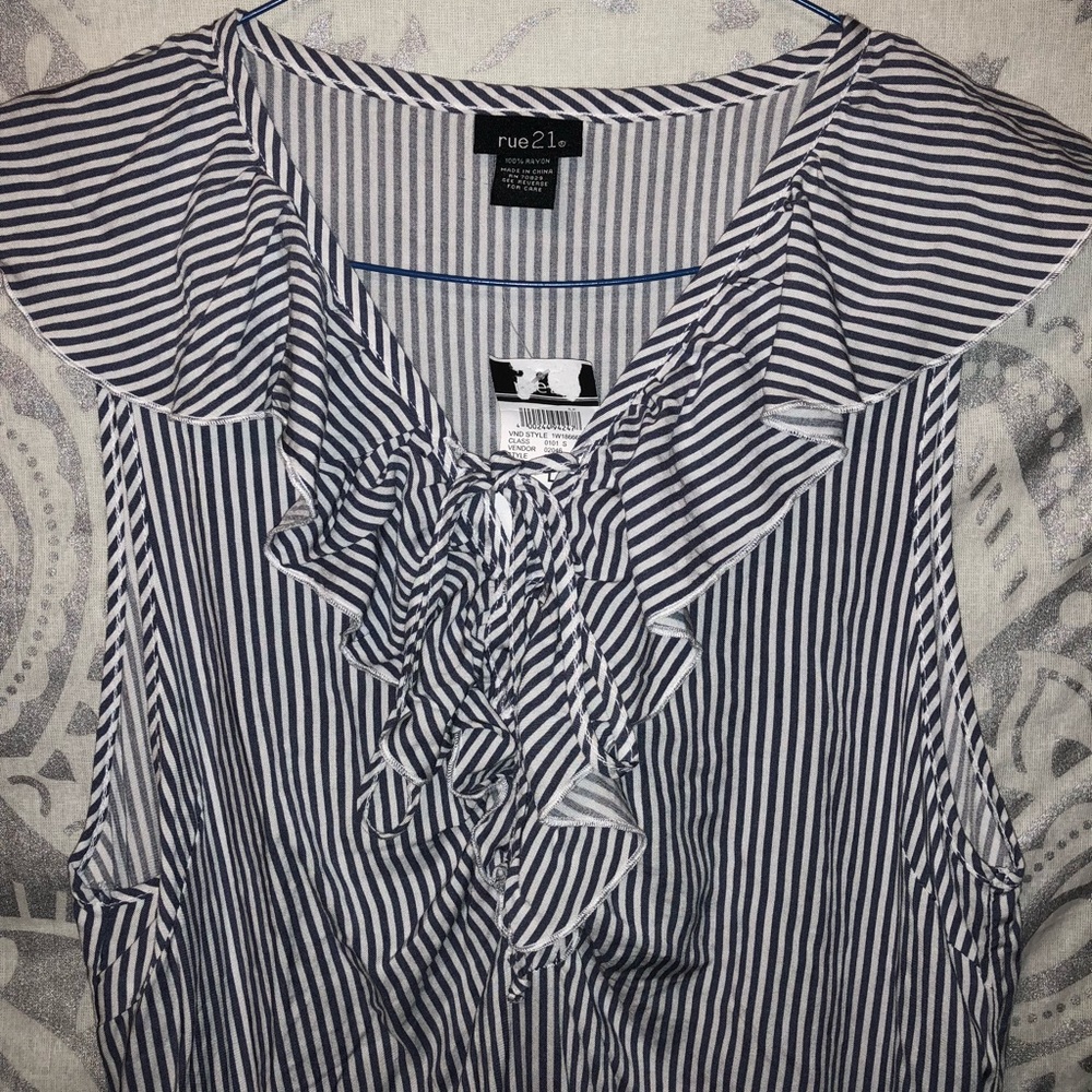 Brand new Rue 21 striped flowy dress
